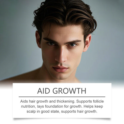 Biotin & Ginger Thickening Roll On Serum | Promotes Hair Growth, Volume & Fullness | For All Scalp Types -V