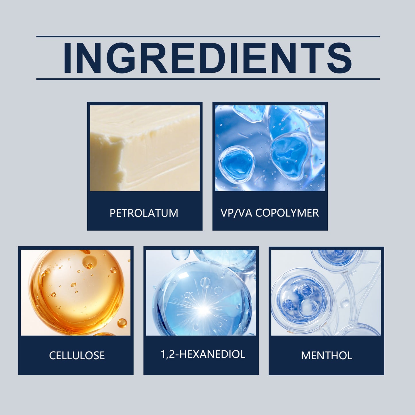 Oralhoc ThermoDenta Denture Adhesive | Zinc-Free Formula, Long Lasting Hold & Comfort | with Menthol -V