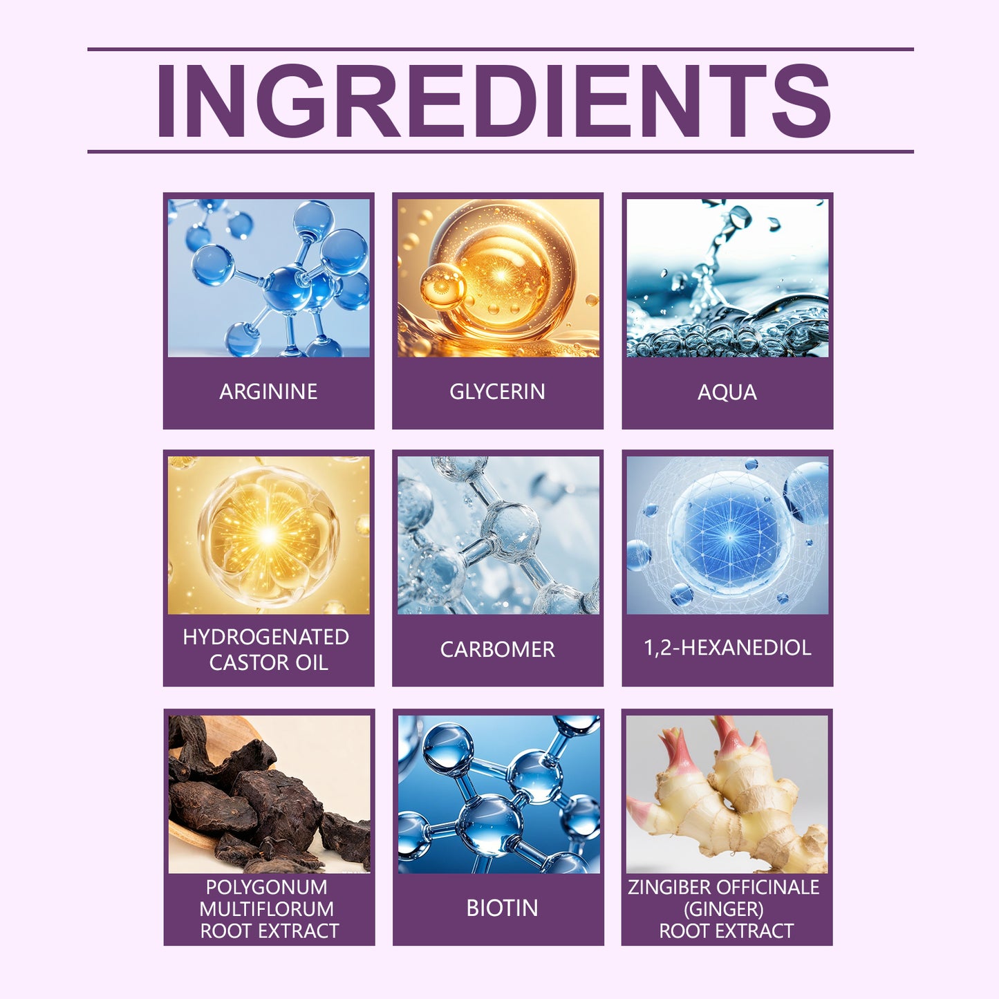 Biotin & Ginger Thickening Roll On Serum | Promotes Hair Growth, Volume & Fullness | For All Scalp Types -V