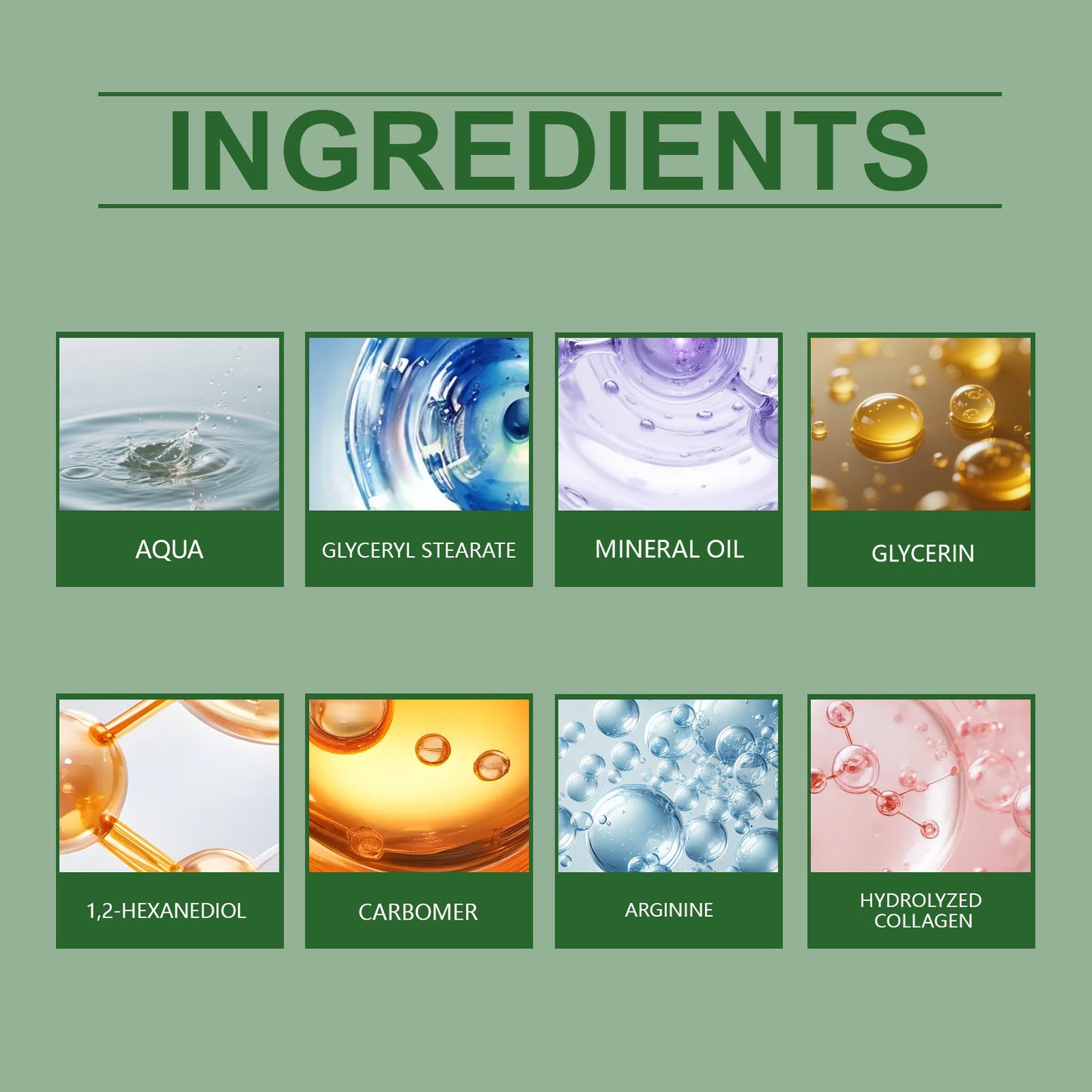 Hoygi Anti-Aging All-in-One 7 Actions Cream | Hydrolyzed Collagen, Glycerin | Multi-Effect Repair & Skin Firming-V