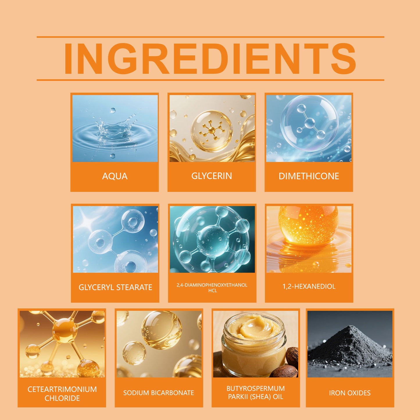 Hoegoa Hair & Scalp Concealer Cream | Effortless Hair Thickening, Instant Thinning Hairline Coverage | Waterproof, Sweat-Resistant, Long-Lasting Color with Shea Butter-V