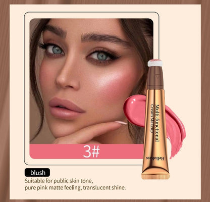Multifunctional makeup pen blush